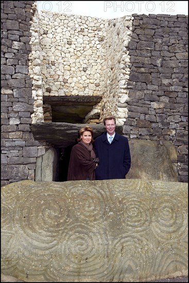 03/05/2002. Grand Duke Henry and Maria Teresa of Luxembourg