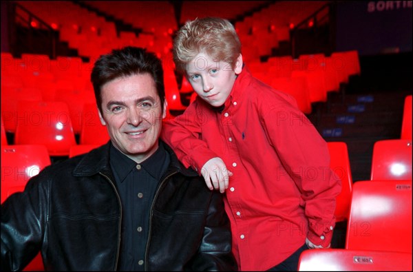 03/09/2002. Singer Daniel Lavoie and Jeff for "Le Petit Prince" Musical