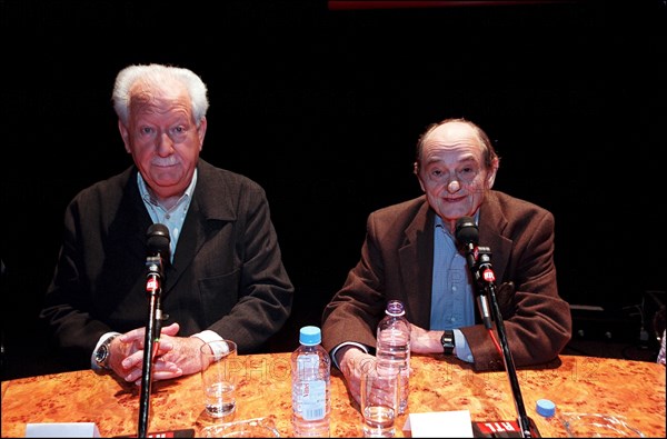 03/21/2002. 25th anniversary of RTL radio show "Les grosses tetes".