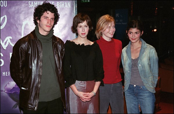 03/06/2002. Premiere of "a la folie pas du tout".