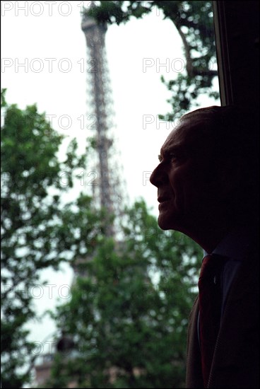 10/00/2001. Count Piotr Cheremetiev, president of the French society of Russian music, at the Sergei Rakhmaninov Russian conservatoire in Paris.