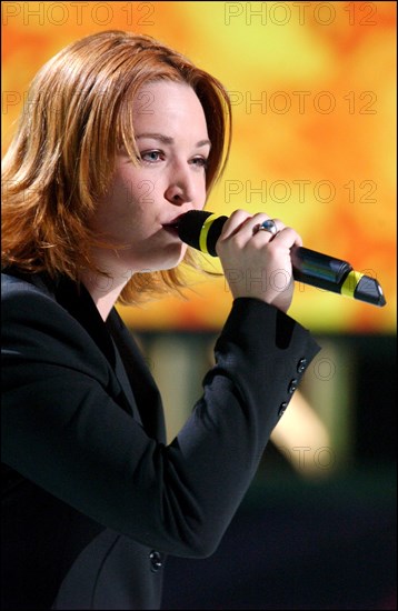 04/03/2002. French TV show "En route pour l'Eurovision".