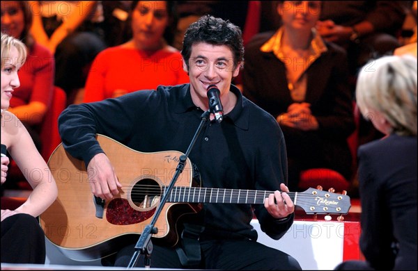 04/03/2002. French TV show "En route pour l'Eurovision".