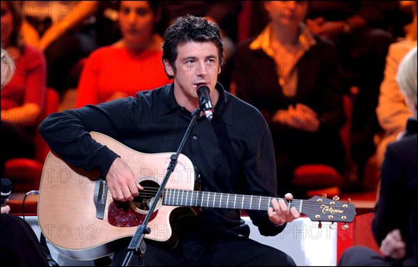 04/03/2002. French TV show "En route pour l'Eurovision".