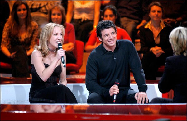 04/03/2002. French TV show "En route pour l'Eurovision".