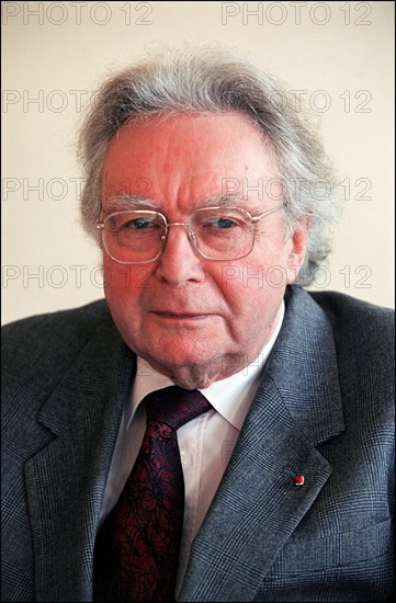 03/06/2002. EXCLUSIVE: Michel Lucas chairman of the ARC (Association for cancer research).