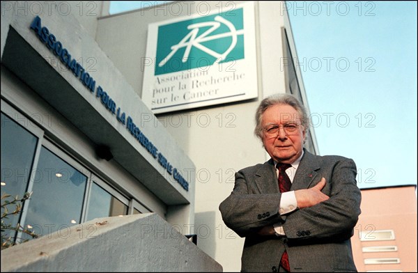 03/06/2002.  Michel Lucas chairman of the ARC (Association for cancer research).