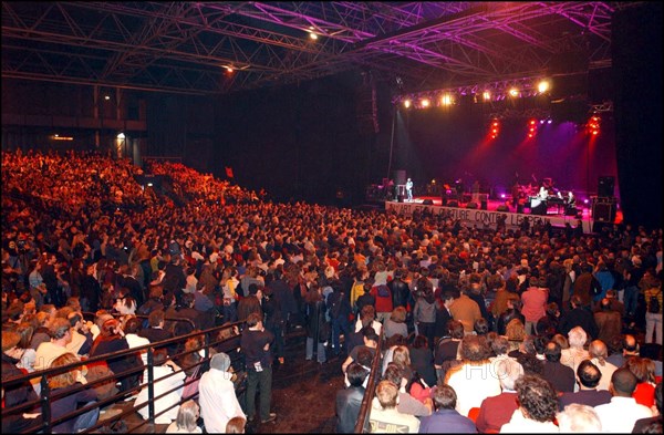 04/28/2002. French artists' meeting against "Front National" party in Paris