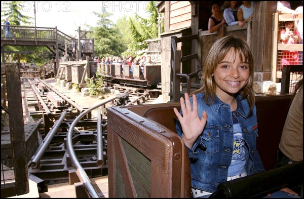 06/00/2002. singer Priscilla at Disneyland Paris