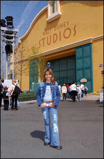 06/00/2002. singer Priscilla at Disneyland Paris