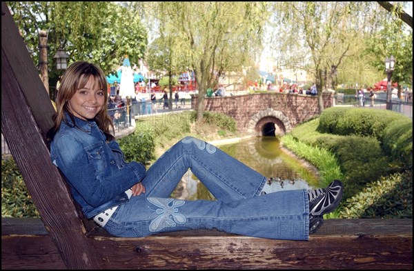 06/00/2002. - singer Priscilla at Disneyland Paris