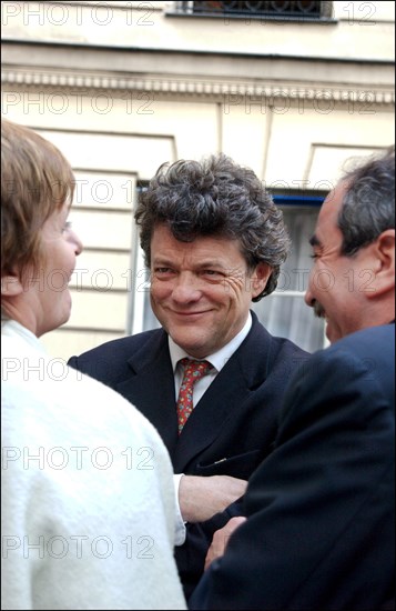 05/07/2002. : Jean-Louis Borloo new minister of Urban affairs.