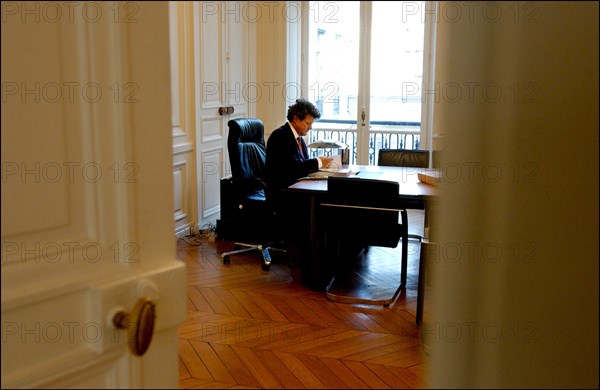 05/07/2002. : Jean-Louis Borloo new minister of Urban affairs.