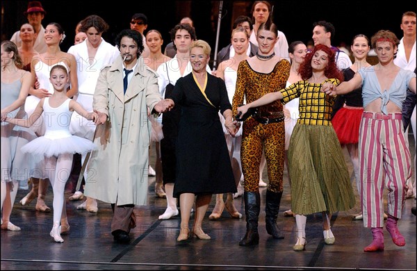 06/00/2002.  Claude Bessy Head of Paris Opera dancing school