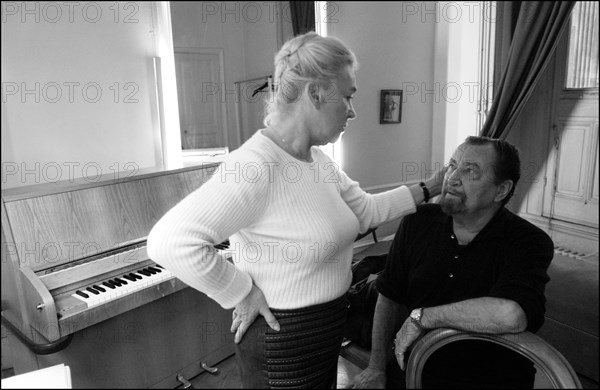 06/00/2002.  Head of Paris Opera dancing school Claude Bessy