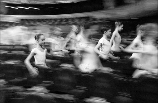 06/00/2002.  Head of Paris Opera dancing school Claude Bessy