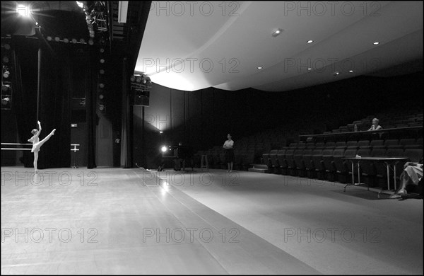 06/00/2002.  Head of Paris Opera dancing school Claude Bessy