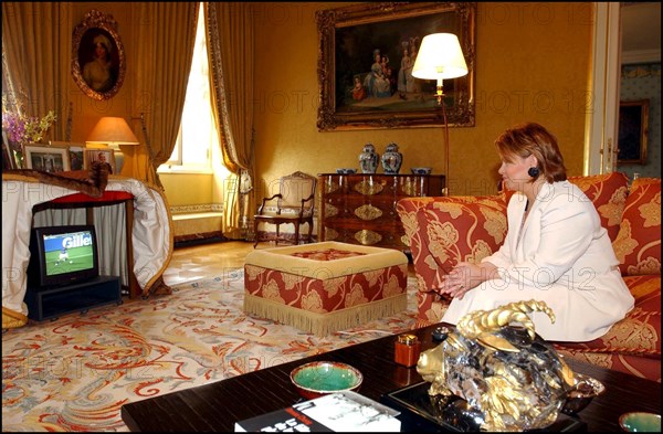 06/21/2002. Exclusive. Grand Duke Henri of Luxembourg and wife Maria-Teresa