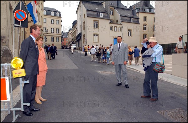 06/21/2002. Exclusive. Grand Duke Henri of Luxembourg and wife Maria-Teresa