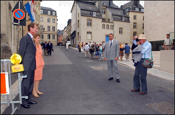 06/21/2002.  Grand Duke Henri of Luxembourg and wife Maria-Teresa