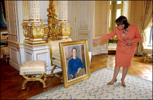 06/21/2002.  Grand Duke Henri of Luxembourg and wife Maria-Teresa