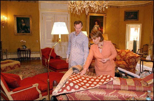 06/21/2002.  Grand Duke Henri of Luxembourg and wife Maria-Teresa