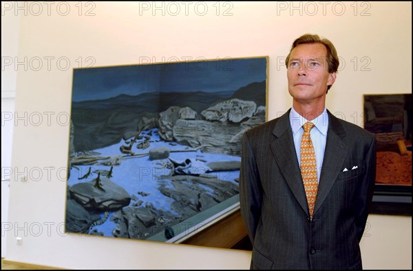 06/21/2002.  Grand Duke Henri of Luxembourg and wife Maria-Teresa