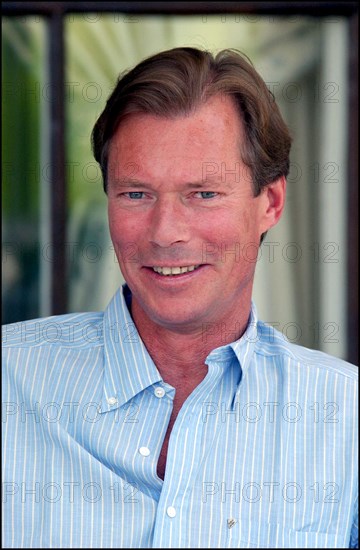 06/22/2002.  Grand Duke Henri of Luxembourg and wife Maria-Teresa