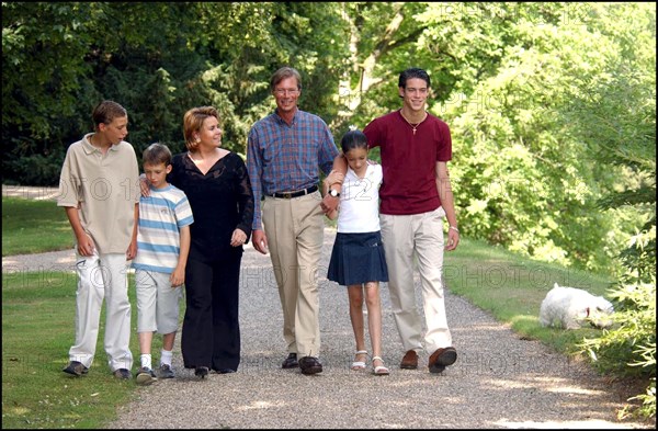 06/24/2002. . Close up Grand Duke Henri of Luxembourg