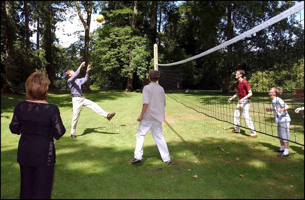 06/24/2002. . Close up Grand Duke Henri of Luxembourg