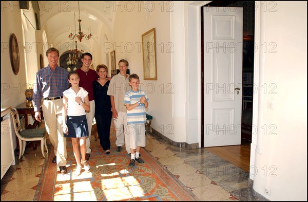 06/24/2002. . Close up Grand Duke Henri of Luxembourg