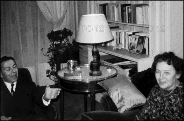 04/07/2002. Jean Moulin's friend, Colette Dreyfus.