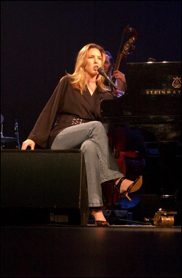 09/13/2002. Concert of Diana Krall at the congress palace of Paris