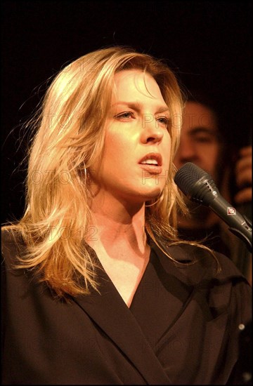 09/13/2002. Concert of Diana Krall at the congress palace of Paris