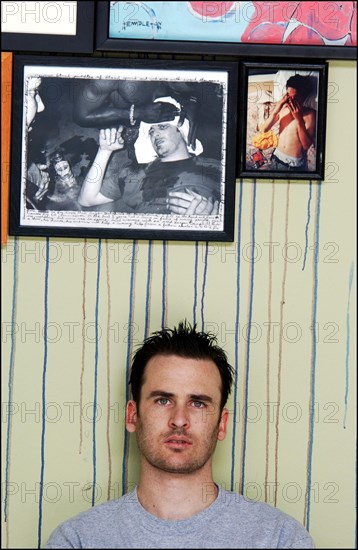 10/01/2002. Exclusive: Ed Templeton, American skater in Paris.