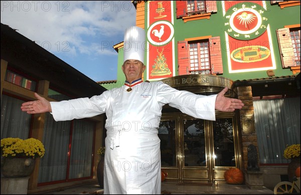 11/00/2002. World renowned French chef Paul Bocuse