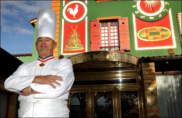 11/00/2002. World renowned French chef Paul Bocuse