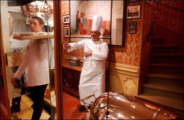 11/00/2002. World renowned French chef Paul Bocuse