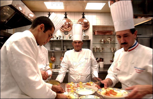 11/00/2002. World renowned French chef Paul Bocuse