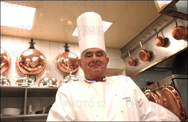 11/00/2002. World renowned French chef Paul Bocuse