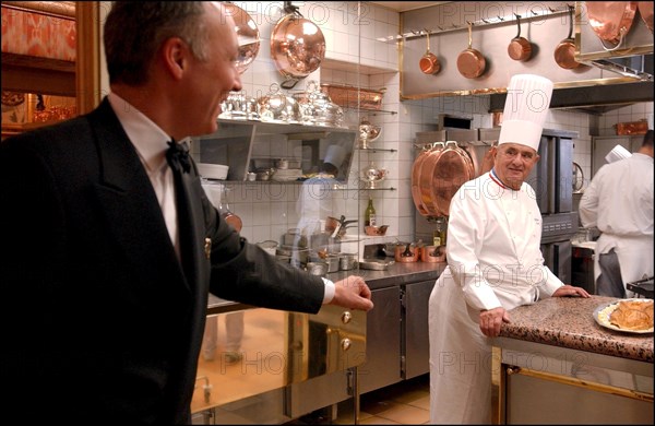 11/00/2002. World renowned French chef Paul Bocuse