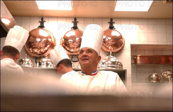 11/00/2002. World renowned French chef Paul Bocuse