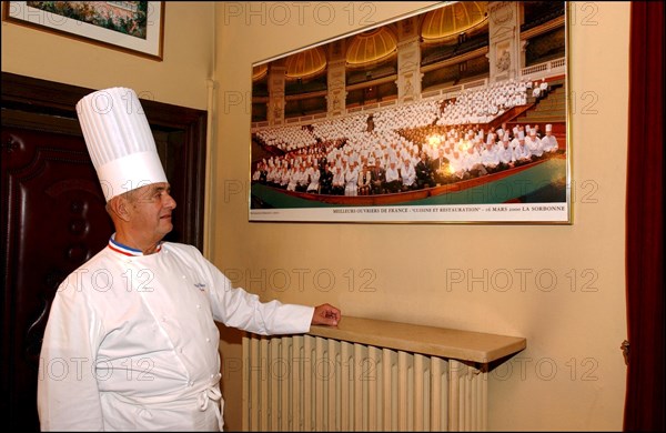 11/00/2002. World renowned French chef Paul Bocuse