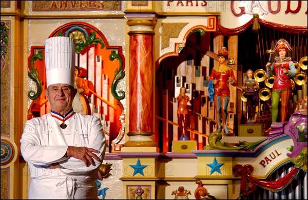 11/00/2002. World renowned French chef Paul Bocuse