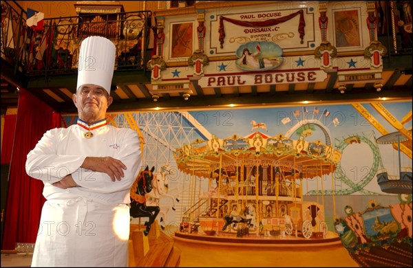 11/00/2002. World renowned French chef Paul Bocuse