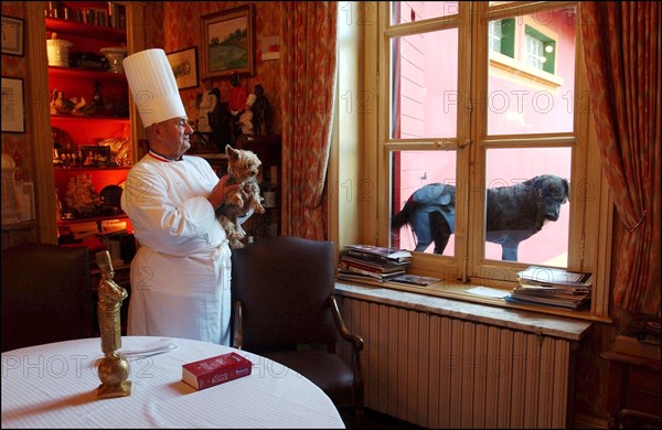 11/00/2002. World renowned French chef Paul Bocuse