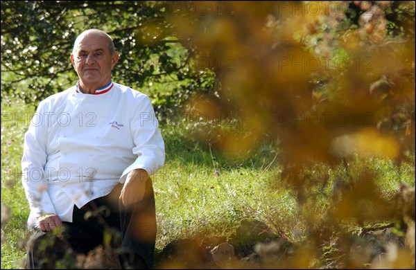 11/00/2002. World renowned French chef Paul Bocuse