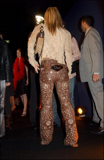 10/00/2002. Close up Rosanna Arquette in Paris.