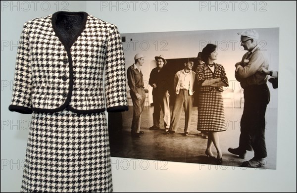 11/18/2002. Caroline Kennedy inaugurates the exhibition "Jackie Kennedy, les annees Maison Blanche" in Paris