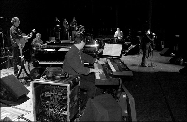 11/20/2002.  Famous French singer Mireille Mathieu on stage and backstage at the Olympia